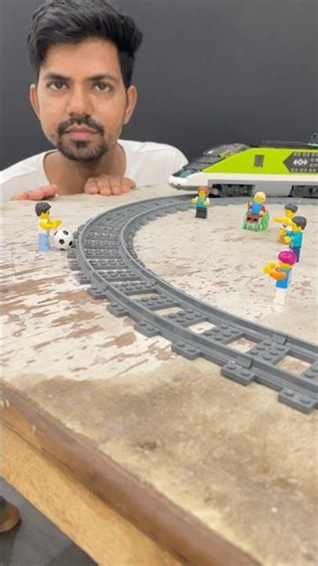 Lego High Speed Passenger Train Messi Celebration