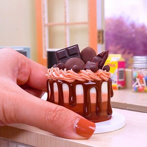 2.4K views · 195 reactions | Softest Miniature Chocolate Cake Recipe | Tiny Cakes | Facebook