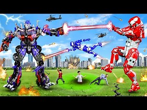 Megatron Robot Vs Prime Robot |Robot Wala Cartoon|Robot Cartoon|Hindi Kahaniya 2023