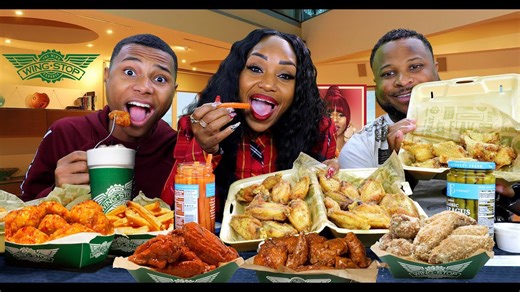 Wingstop mukbang—best wing flavors reviewed