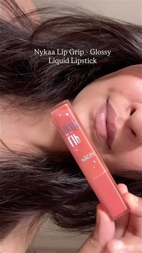 Nykaa New Lip Grip Gloss Lipstick ✨