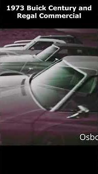 1973 Buick Century & Regal Commercial #buick #century #regal #commercial #publicite #propaganda