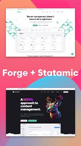 1.2K views · 23 reactions | Laravel Forge announced it has added first-party integration with Statamic. | Laravel News | Facebook