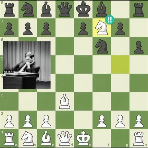 This Knight Sac Changed Everything ♟️#chess #checkmate #viral #shorts