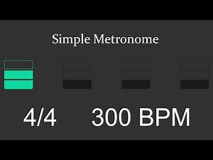 Metronome - 300 BPM