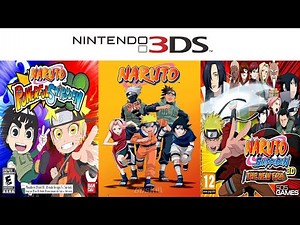 All Naruto Games on Nintendo 3DS