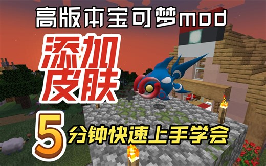 5min教学：高版本添加宝可梦皮肤/形态？记事本教你迅速添加