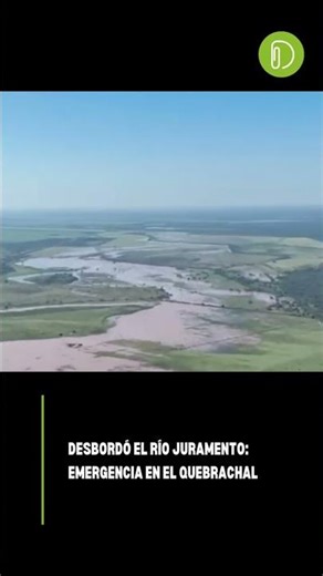 El río Juramento se desbordó en La Ranchería, El Quebrachal, provocando inundaciones