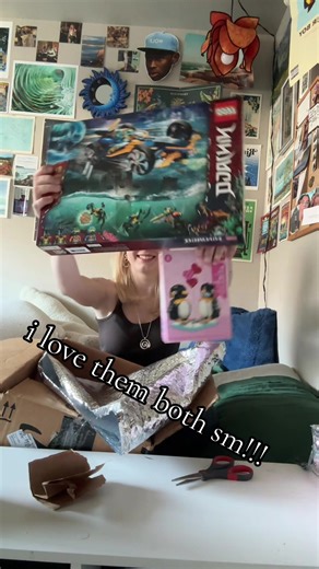 hope you enjoy, soon i'll post an unboxing of my old town ninjago set 😘 #unboxingvideo #lego #ninjago #ninjagosets #ninjagoseabound