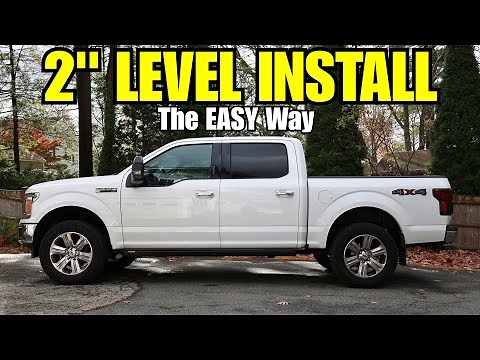 How to Install a 2" Rough Country Leveling Kit on a 2018 Ford F-150 (Step-by-Step)