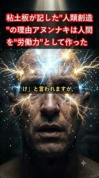 シュメール神話と一致する?アヌンナキが人間を"労働力"として作った #都市伝説 #アヌンナキ #シュメール神話 #古代文明 #ミステリー