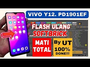 CARA FLASH ULANG VIVO Y12 PD1901EF‼️ BRICK, MATI TOTAL By UNLOCKTOOL ⁉️ 100% DONE