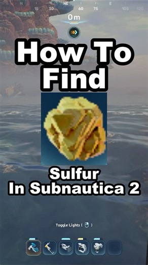 How To Find Sulfur In Subnautica 2