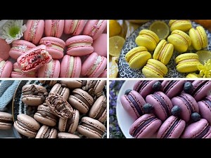 4 ÚJ TÖLTELÉK 🥥🍋🫐🍫\nmár megint MACARON 😜 Ganache 🍫 - BebePiskóta