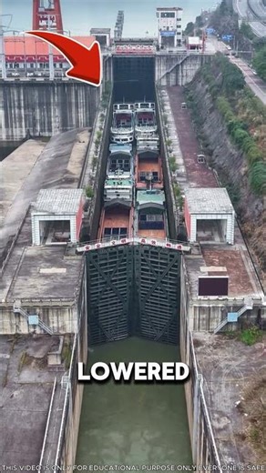 How a Ship Lock Works