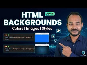 HTML Backgrounds Tutorial for Beginners | Colors, Images & CSS Background | Cyber Gita Live
