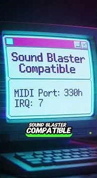 Audio Technology That Once Dominated PC Games #SoundBlaster #OldPCGames #OldTechnology