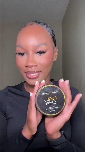 Slick Back Tutorial | Natural Hairstyles | How To Lay Edges