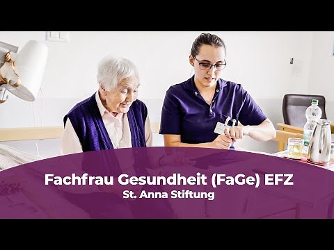 Lehre als Fachfrau Gesundheit (FaGe) EFZ bei der St. Anna Stiftung