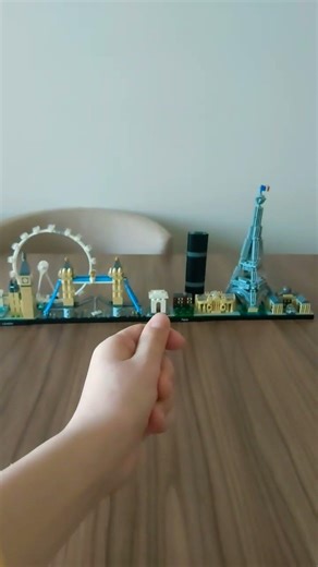 Lego architecture London ve Paris skyline