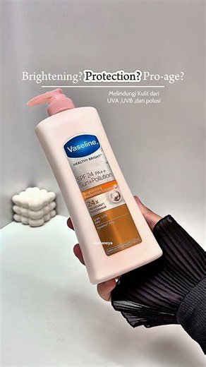 Perbandingan Vaseline Healthy Bright UV Extra Brightening VS SPF 24 VS Perfect 10 Pro Age Repair