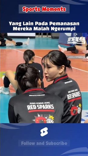 WOW‼️The Others Are Warming Up, They're Actually Chatting⁉️#yeumhyeseon #megawatihangestri #redsp...