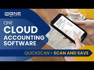 QNE AI Cloud Accounting Software - Scan & Save Documents into Transactions