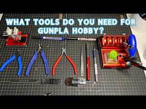 Master the Art of Gunpla: Must-Have Tools for Building Epic Gundam Models!