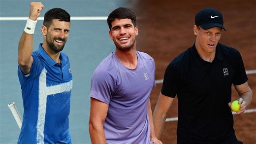 French Open 2025 odds after draw: Who are the men's singles favorites? Ft. Novak Djokovic, Carlos Alcaraz, Jannik Sinner
