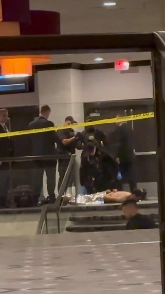 Shooting suspect ID'd as Cole Allen pinned to ground