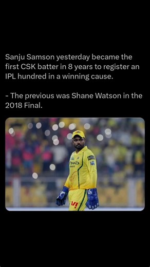 🚨The previous was shane watson in the fina 2028 final 😎