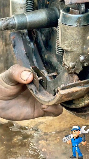 leather lock fitting #mechnical #system #cc #car #bicyclemechanic #automobile #mechanic #brake