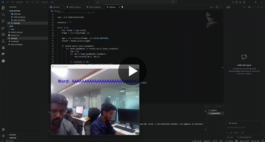 AI-Powered Sign Language Translator with Computer Vision | Arunkumar Santhalingam posted on the topic | LinkedIn