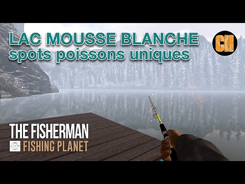 FISHING PLANET #22 - Tutorial: White Moss Lake, Spots for Unique Fish