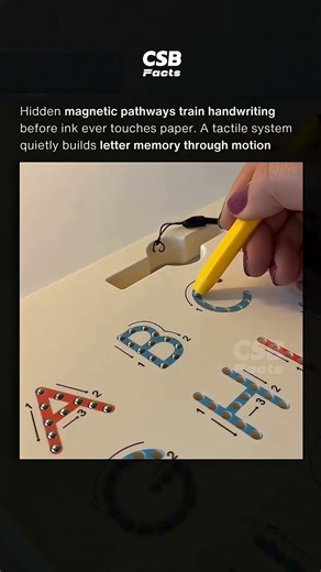 This Magnetic Board Teaches You How to Write 🤯✍️