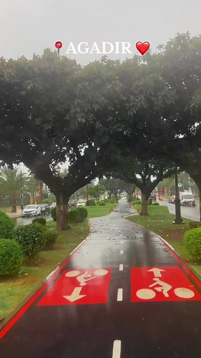 Beautiful Agadir in the Rain | Winter Atmosphere