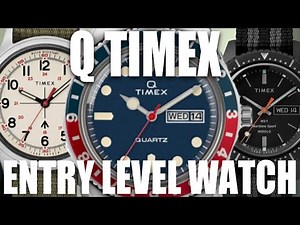 A Reissue of a 70's Classic Watch: The Q Timex