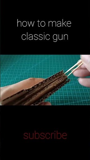 How To Make ww2 gun from cardboard easy quick #diy