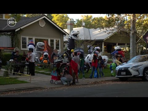 Sacramento Halloween Decorations | East Sacramento
