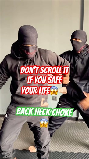 Never Forget Neck Choke Selfdefence Technique #fight #selfdefence #selfdefense #usa #tutorial #bjj