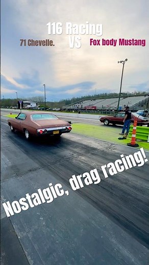 1971 Chevy Chevelle vs Fox body Mustang ￼!