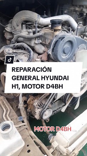 Hyundai H1 Engine Repair D4BH Insights