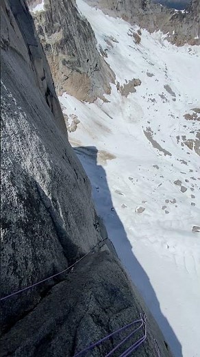 Alpine Climbing on Minotaur Direct (11+) in the Bugaboos #bugaboos #alpine #climbing