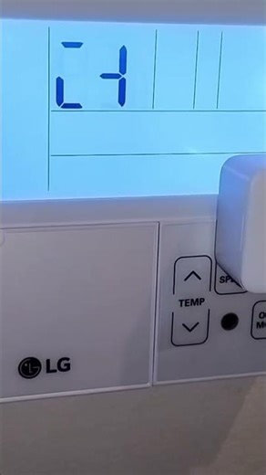 Lg ac CH23 error code