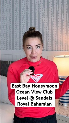 East Bay Honeymoon Oceanview Club Level Room Tour at Sandals Royal Bahamian #allinclusive #sandals