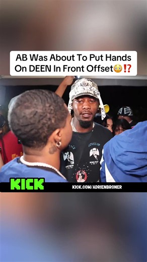 AB Was About To Put Hands On DEEN In Front Offset For Trying To Snatch His Drink And Rush Him Out The Party😳⁉️#deenthegreat #adrienbroner #fyp #offset #party @DeenThe.Great @OFFSET @Adrien Broner