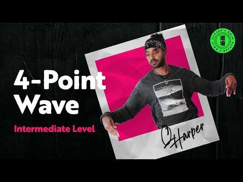 4-Point Wave Drill (Intermediate Hip Hop Tutorial)