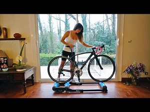 Training on the Tacx Galaxia rollers