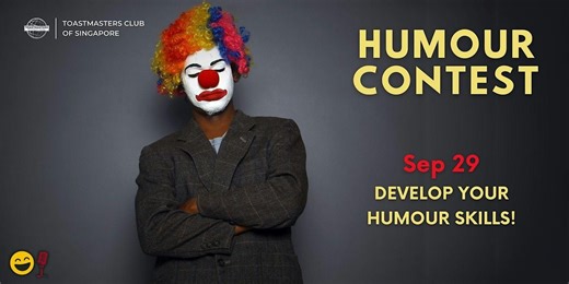 Humorous Speech Contest - Discover Public Speaking with Toastmasters