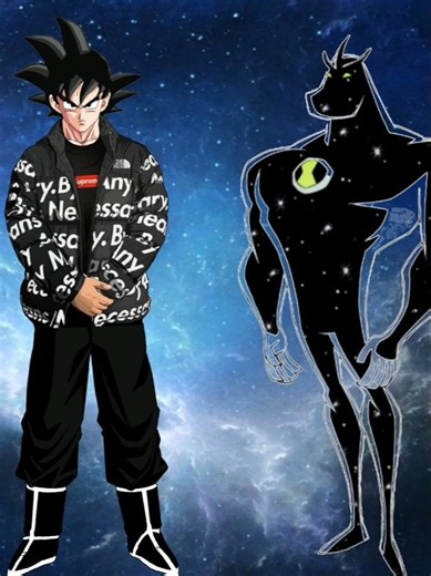 GOKU VS BEN 10 UNIVERS || Goku vs Ben 10 all powerful alien #anime #viral